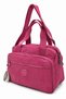 Unisex Claret Red Shoulder Bag Water Resistant Fabric 7000 - 4