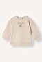 Crew Neck Soft Fleece Thick Fabric Printed Sweatshirt for Baby Girl I5085A526Wn - 5