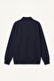 Cotton Boxy Fit High Collar Slogan Printed Sweatshirt F8658Ax26Sp - 7