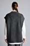 Relaxed Fit V-Neck Hair Knit Sweater I3042Ax26Wn - 6