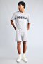 Standard Fit Elastic Waist Zipper Pocket Shorts I7750Ax26Au - 2