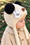 Ecru Winter Cute Baby Hat |   Soft Plush Children's Gift - 2