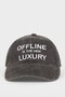 Women's Embroidered Jean Look Cap Hat D5610Ax25Sm - 4