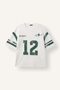 100% Cotton Boxy Fit Crew Neck Printed Short Sleeve T-Shirt J0769Ax26Au - 8