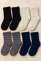 8 Pairs of Winter Thick Reverse Towel Children's Socks