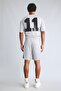 Standard Fit Elastic Waist Zipper Pocket Shorts I7750Ax26Au - 5
