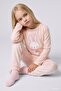 100% Cotton Rabbit Printed Top and Heart Bottom 2-Piece Pajama Set for Baby Girl I1010A526Wn - 4