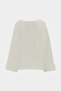 Asymmetrical Double Sleeve Collarless Loose Wool Women's Knitwear Cardigan - 2