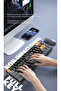 GD68 68 Keys Tri-Mode Wireless RGB Mechanical Gaming Keyboard, Yellow Switch, 1200mAh Battery, Starry Blue - 4