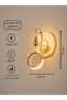 مصباح حائط LED عصري - موديل 9838-W | مصباح حائط زخرفي بقوة 15 واط بثلاثة أوضاع ألوان - 3