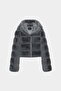 Premium Hooded Women's Rex Faux Fur Jacket
