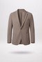 Slim Fit Milk Coffee Plain Suit - 3