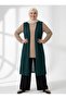 Plain Long Vest Large Size Soft Knitted Fabric Comfortable Cut