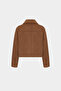 Premium Pocket Detailed Short Suede Women's Jacket - 2