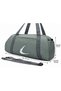 Gray Colored Adjustable Strap Unisex Sports Bag Travel Bag and Fitness Bag - 4
