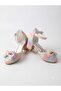 Girls' Rainbow Color Mini-Heel Evening Shoes - 4