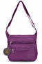 Clinkıl Water Resistant Fabric Women's Moden Shoulder Bag Purple 4120 - 4