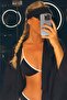 Premium Piping Detailed Hera Fit Women's Bikini Top - 7