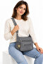 Klinkıl Water Resistant Fabric Women's Moden Shoulder Bag Gray 4120 - 2