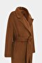Premium Flaped Fleto Pocket Tied Maxi Wool Coat - 2