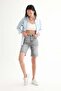 Women's High Waist Capri Jean - 2