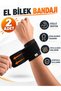 2 Pieces Medical Adjustable Wrist Bandage Splint Sports Band Wrist Wrap Support Sprain Apparatus