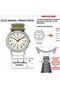 20mm Diameter Curved End Double Color Steel Watch Band - 8