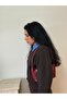 Women's Burgundy Petunya Model Baguette Shoulder Bag - 5