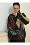 Women's Black Pearl Model Staple Detailed Shoulder Bag - 3