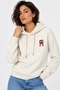 Th Embroidery Monogram Logo Hooded Sweatshirt