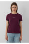 Jeans Printed Burgundy T-Shirt Slim Fit / Narrow Cut 1614200-87830 - 3