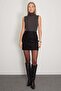 Elastic Waist Mini Skirt - 2