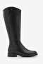 Women's Side Zipper Casual Boots Sirante Black - 3
