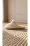 Women's Cream Shy Rabbit Detailed Plush Winter House Slippers 3 cm Byndmtftav01 - 7
