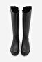 Women's Side Zipper Casual Boots Sirante Black - 7