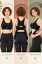 Mixed Set of 2: Upright Posture Seamless Bra with Flexible Gathering, Back Support Shaper, Non-Marking Design Corset - 6