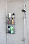 Lifetime Stainless Adhesive Bathroom Shelf, Bathroom Organizer, Bathroom Organizer, Shampoo Shelf - 3