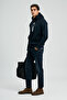 Decland Men's Sweatshirt Navy Blue - 4
