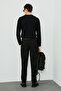 Dean Wool Blend Crew Neck Knitwear Sweater Black - 7