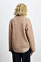 Stella Camel Hair Blended Crew Neck Knitwear Sweater Dusty Rose - 8