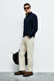 Dominic Men's Sweater Navy Blue - 3