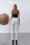 Women's Half Turtleneck Zero Sleeve Lycra Inner Blouse 40005 - 4