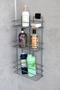 Lifetime Stainless Adhesive Bathroom Shelf, Bathroom Organizer, Bathroom Organizer, Shampoo Shelf - 2