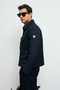 Orsen Men's Goose down Short Coat Navy Blue - 5