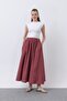Women's Flared Skirt - 32335Etk Dusty Rose