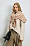Stella Camel Hair Blended Crew Neck Knitwear Sweater Dark Ecru - 3