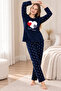 Women's Winter Plush Fleece Pajamas Set 3009 - 3