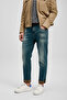 Oslo Smart Jean Men's Trousers Slim Fit Green - 3