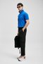 Laon smart men's polo shirt Cobalt - 3