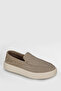 Men's Sand Suede Loafer Shoes - Comfortable Thick Sole Casual Shoes - 2